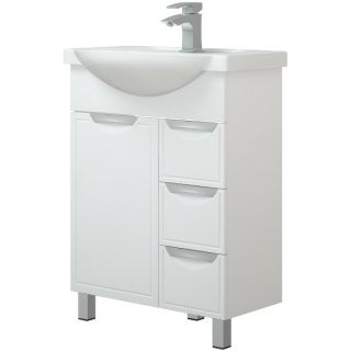 Тумба под раковину Corozo Монро Z2 65см белый